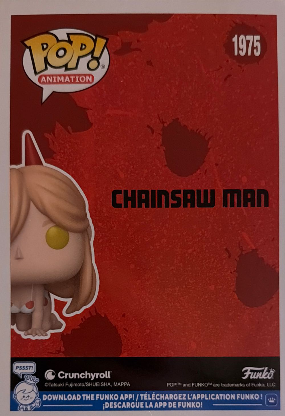 Chainsaw Man -1975- Power  vinyl figure collectible [Barcode 889698872331] - Main Image 2