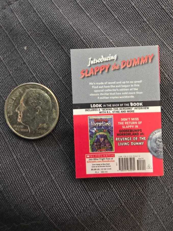 Mini Brands Books: Goosebumps - Night of the Living Dummy  vinyl figure collectible - Main Image 2