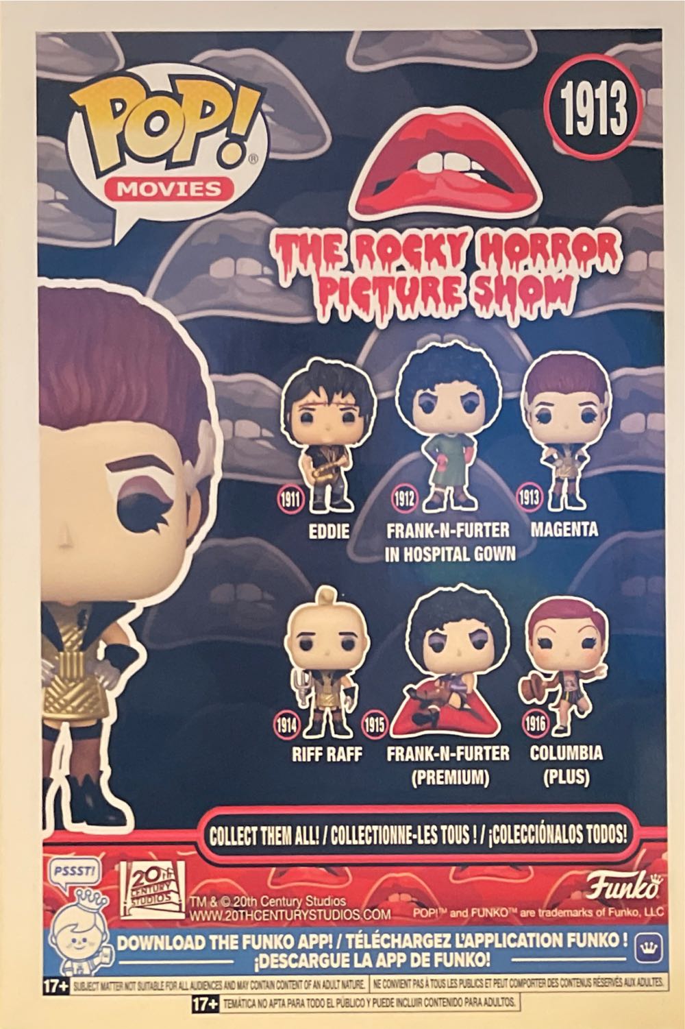 Rocky Horror - Magenta - The Rocky Horror Picture Show vinyl figure collectible [Barcode 889698868068] - Main Image 2
