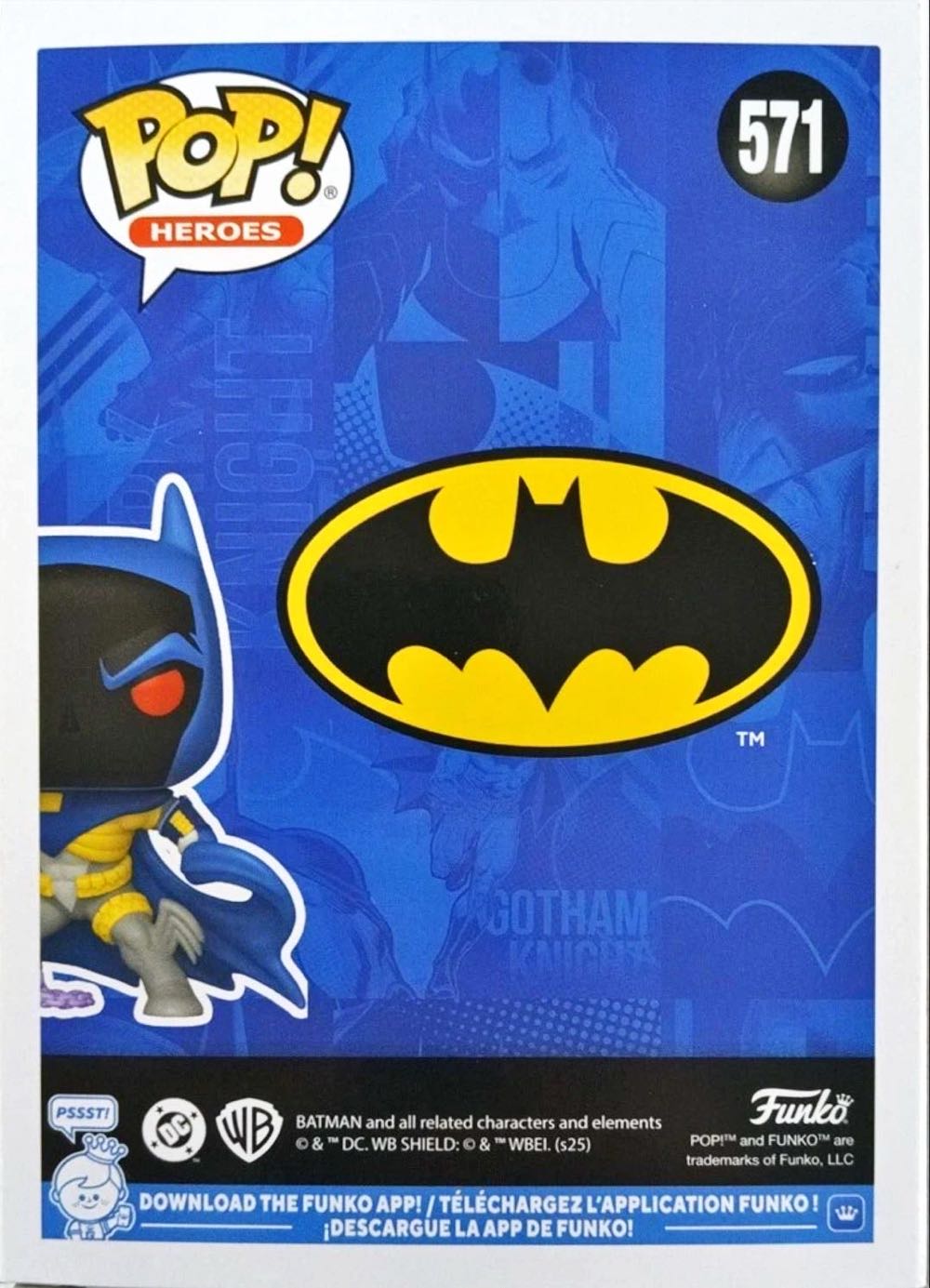 Knightfall Batman - DC Universe vinyl figure collectible [Barcode 889698686983] - Main Image 2