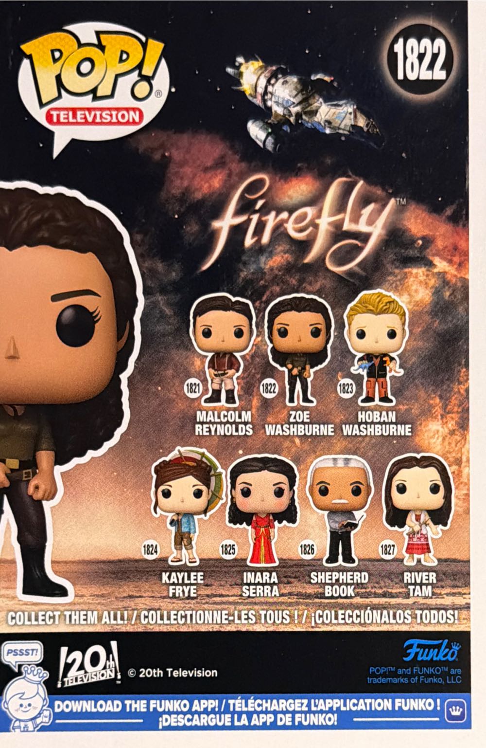 Zoe Washburne - Firefly vinyl figure collectible [Barcode 889698878241] - Main Image 3