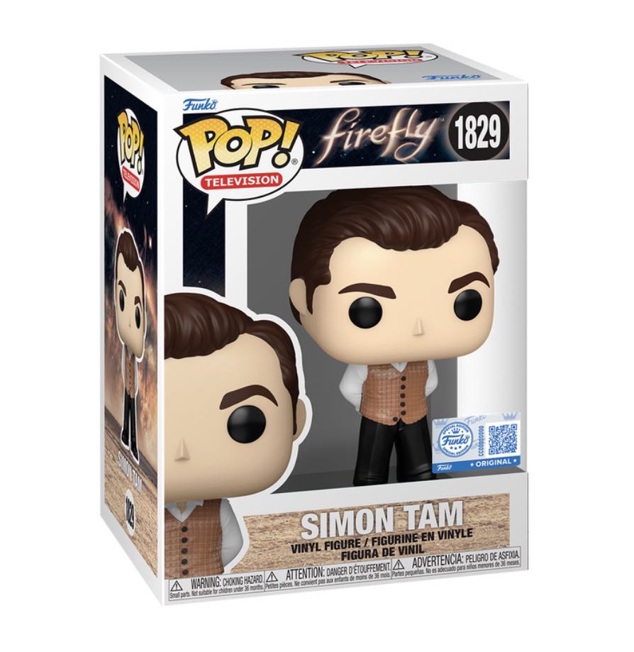 Simon Tam - Firefly vinyl figure collectible [Barcode 889698924535] - Main Image 2