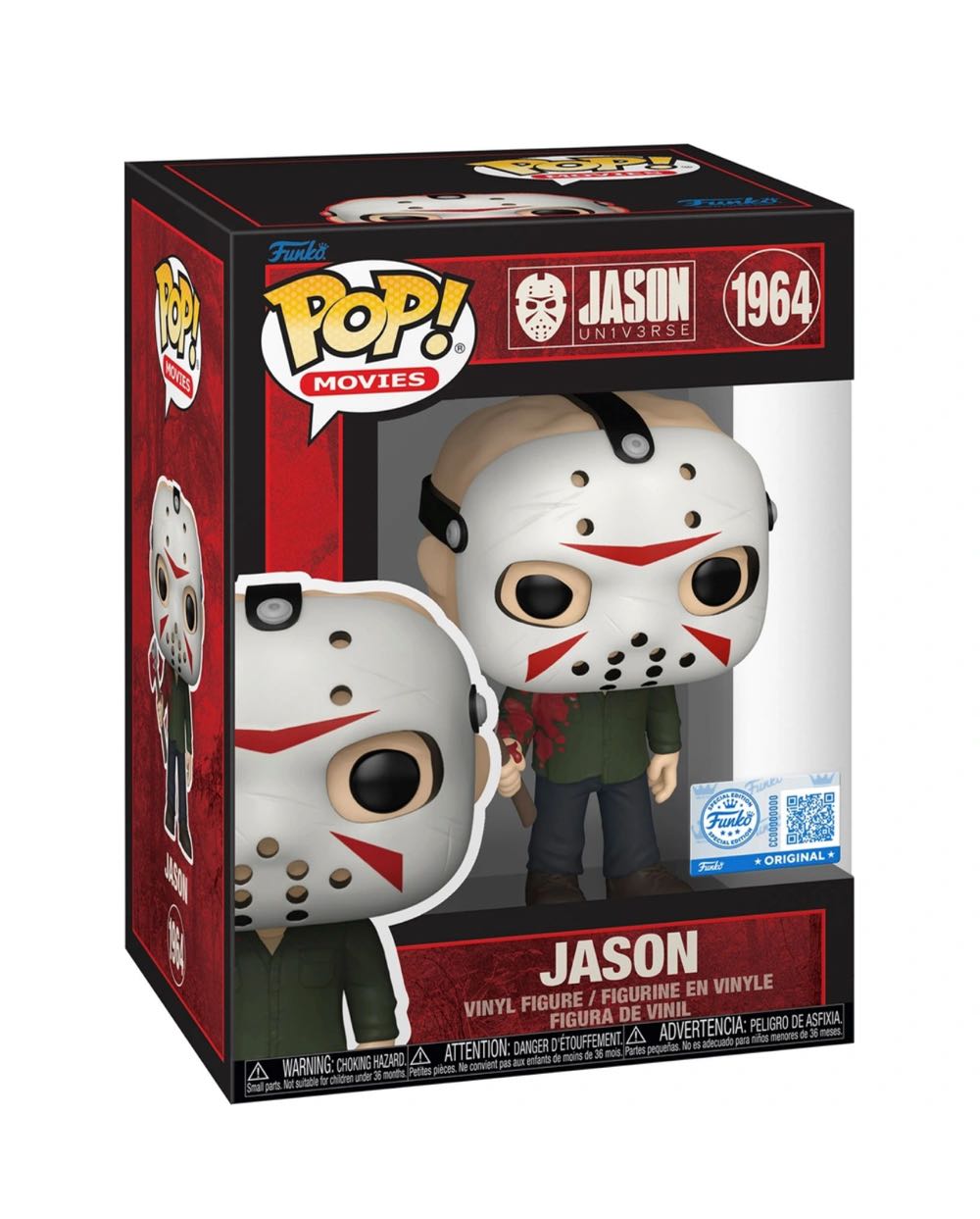 Jason Voorhees <Axe> - Friday the 13th vinyl figure collectible [Barcode 889698885546] - Main Image 2