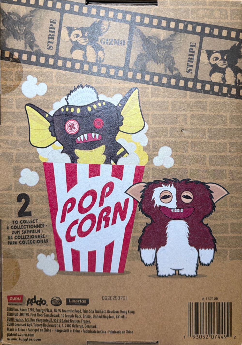 Gizmo - Gremlins vinyl figure collectible [Barcode 193052074492] - Main Image 2