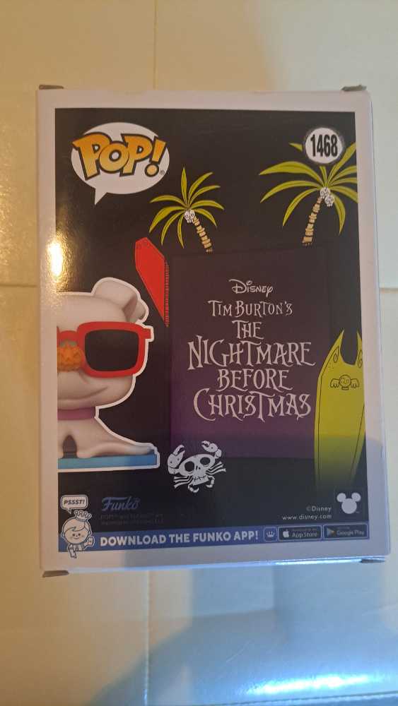 Zero - The Nightmare Before Christmas vinyl figure collectible [Barcode 889698799959] - Main Image 2