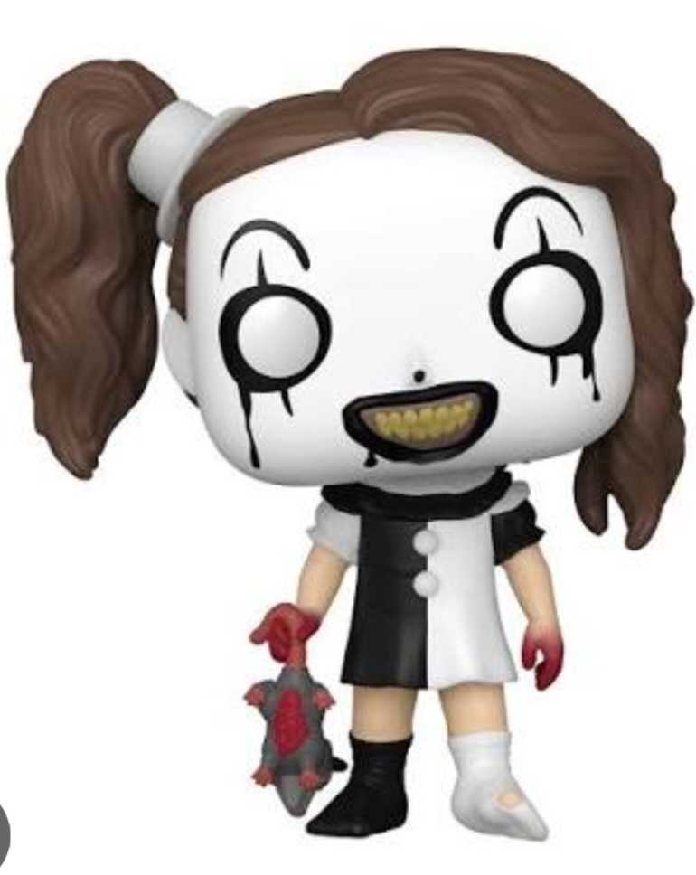 Funko Pop Terrifier Little Pale Girl Glow 1749  vinyl figure collectible [Barcode 32743533] - Main Image 3