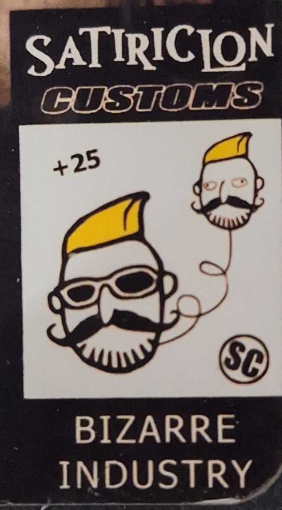 Satiriclon Customs Terrifier Art The Clown   vinyl figure collectible - Main Image 2