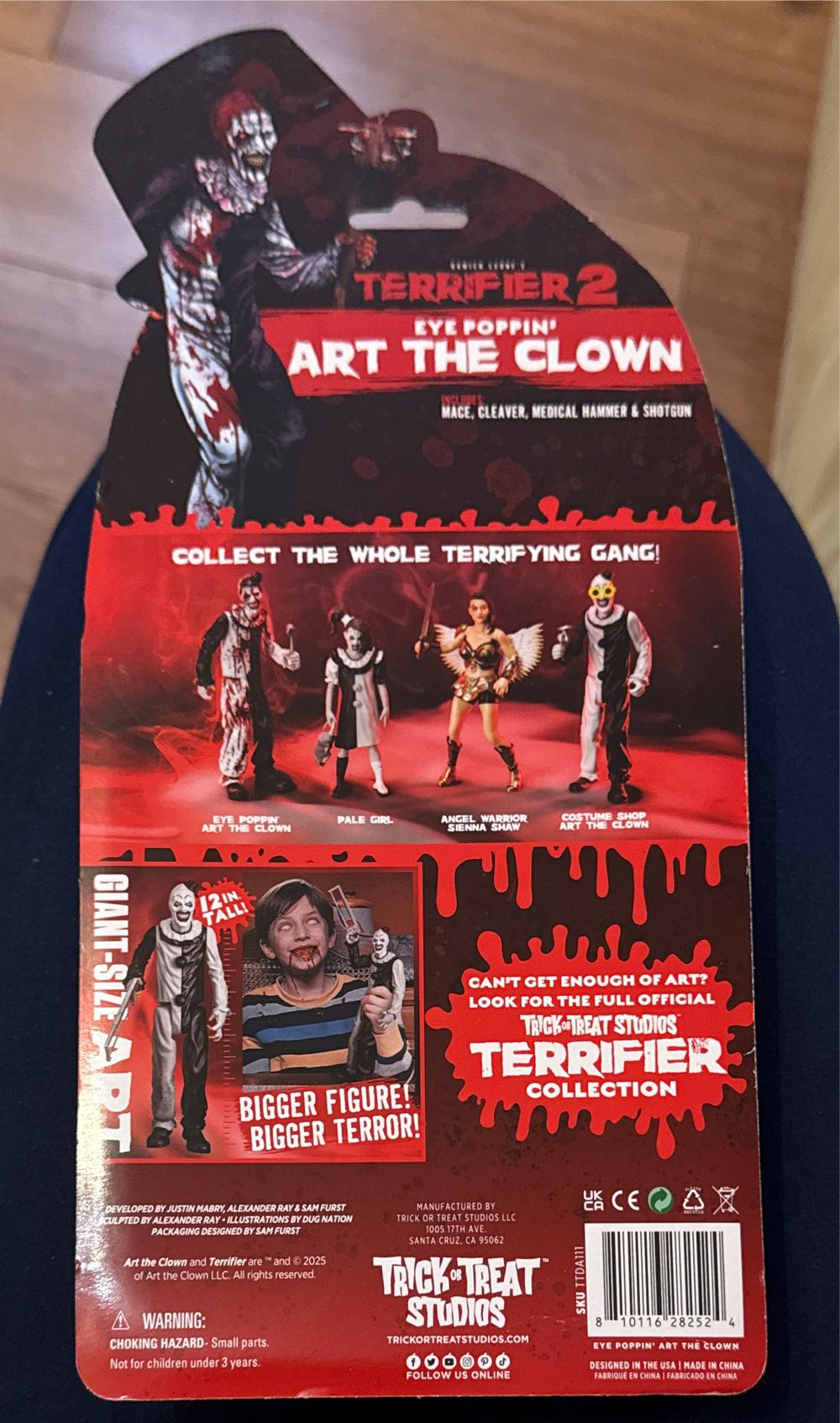 Art the Clown  vinyl figure collectible [Barcode 810116282524] - Main Image 3