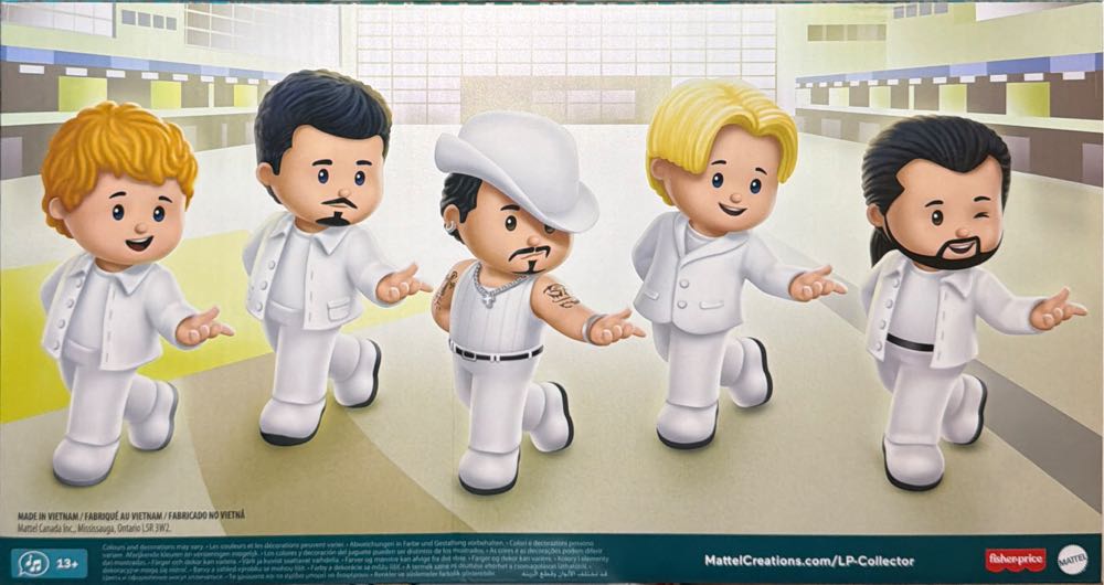 Backstreet Boys Little People - Backstreet Boys vinyl figure collectible [Barcode 194735313648] - Main Image 2