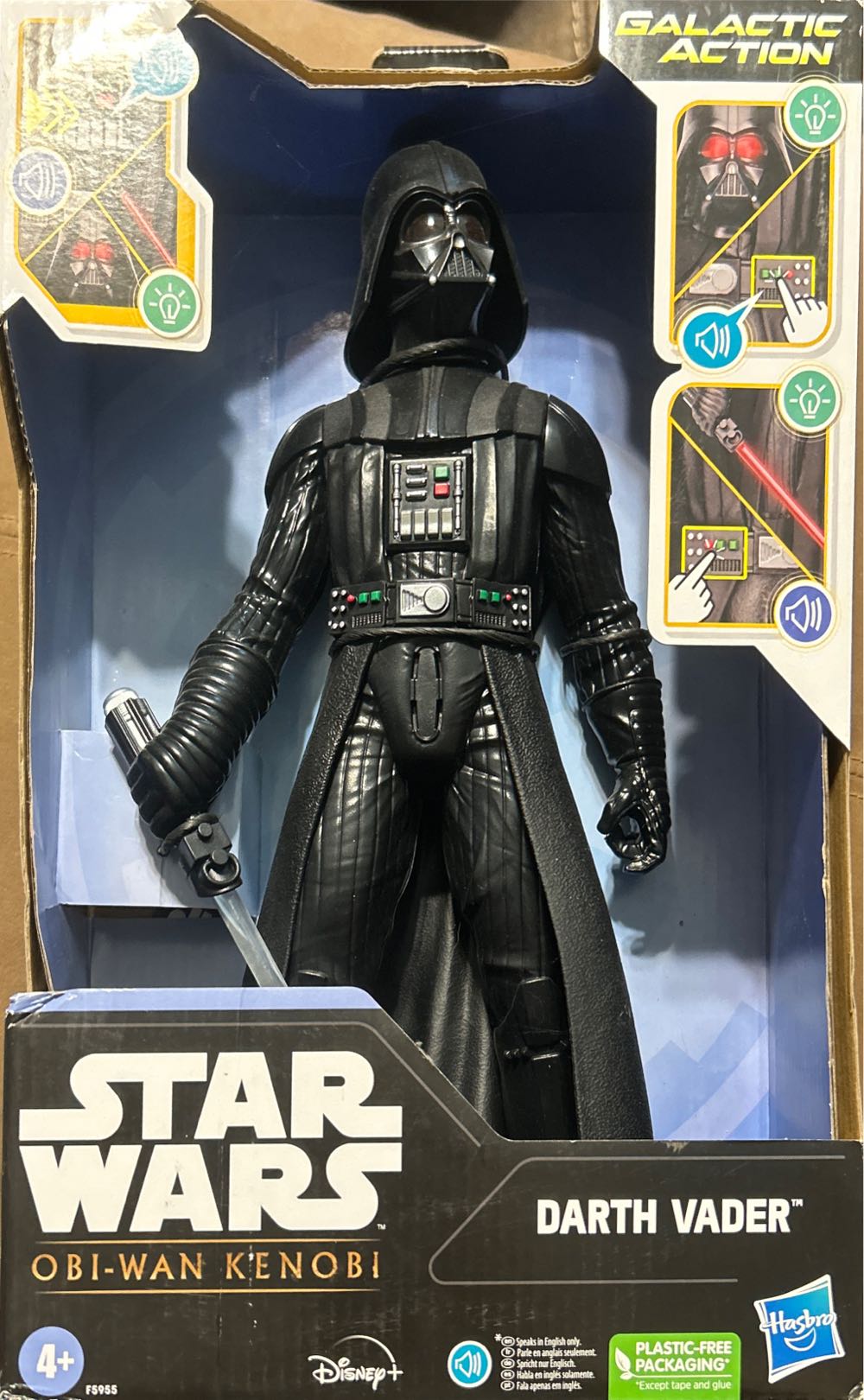Star Wars: Obi-wan Kenobi Darth Vader Toy Action Figure - Star Wars vinyl figure collectible [Barcode 5010994146191] - Main Image 2