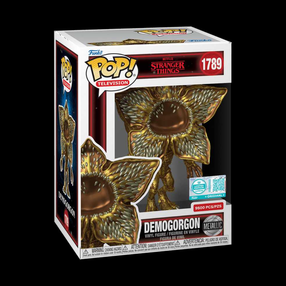 Stranger Things 5:  1789 Demogorgon - Stranger Things vinyl figure collectible [Barcode 889698880572] - Main Image 3