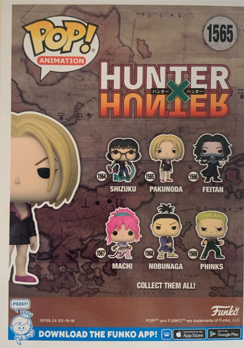 Pakunoda - Hunter x Hunter vinyl figure collectible [Barcode 889698755856] - Main Image 2