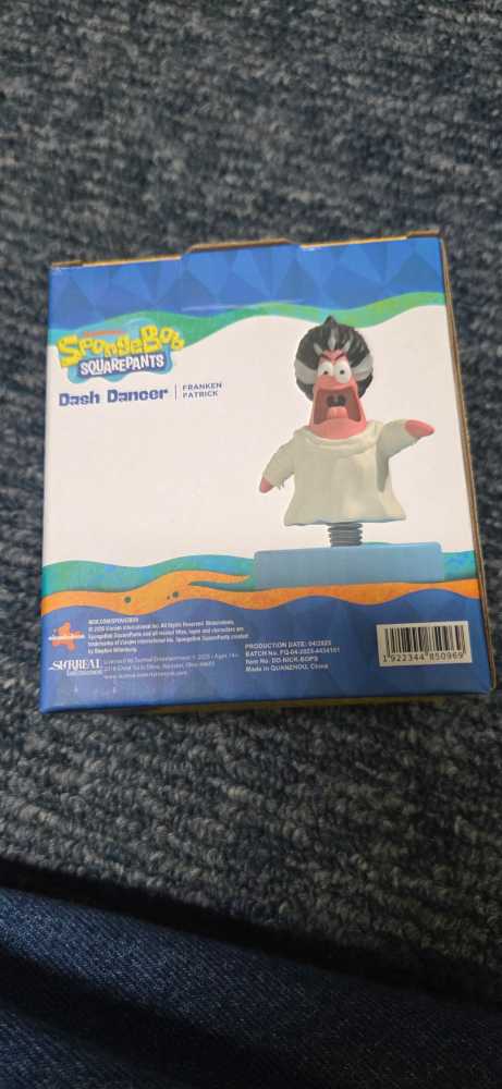 Dash Dancer | Franken Patrick - SpongeBob SquarePants vinyl figure collectible [Barcode 1922344850969] - Main Image 3