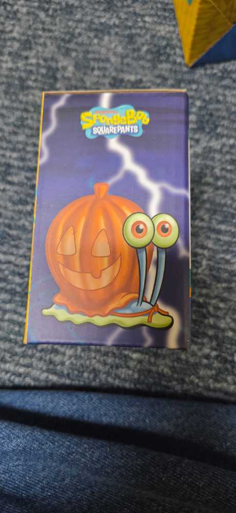 New Halloween Spongebob Squarepants Car Dash Board Dancer Pumpkin Gary - SpongeBob SquarePants vinyl figure collectible [Barcode 1922344850976] - Main Image 2