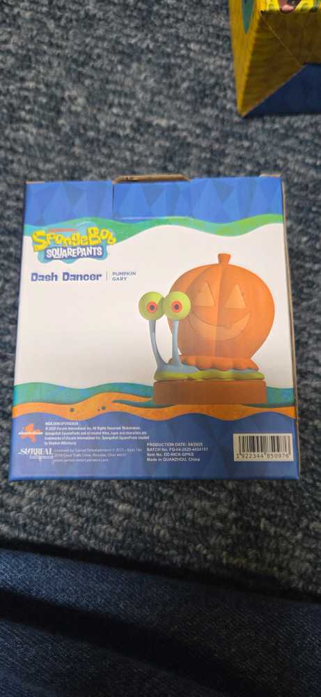 New Halloween Spongebob Squarepants Car Dash Board Dancer Pumpkin Gary - SpongeBob SquarePants vinyl figure collectible [Barcode 1922344850976] - Main Image 3
