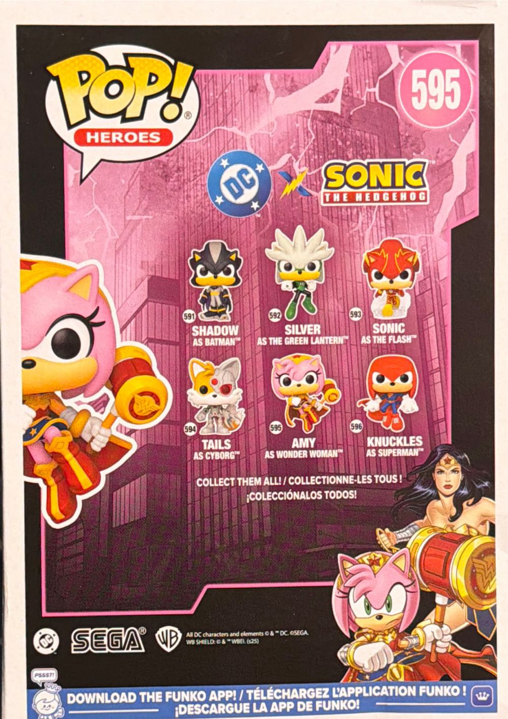 Amy As Wonder Woman - DC Comics vinyl figure collectible [Barcode 889698889070] - Main Image 4