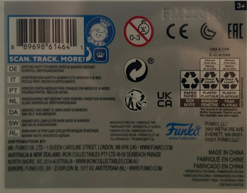 Alexa Bliss #107 - WWE vinyl figure collectible [Barcode 889698614641] - Main Image 3