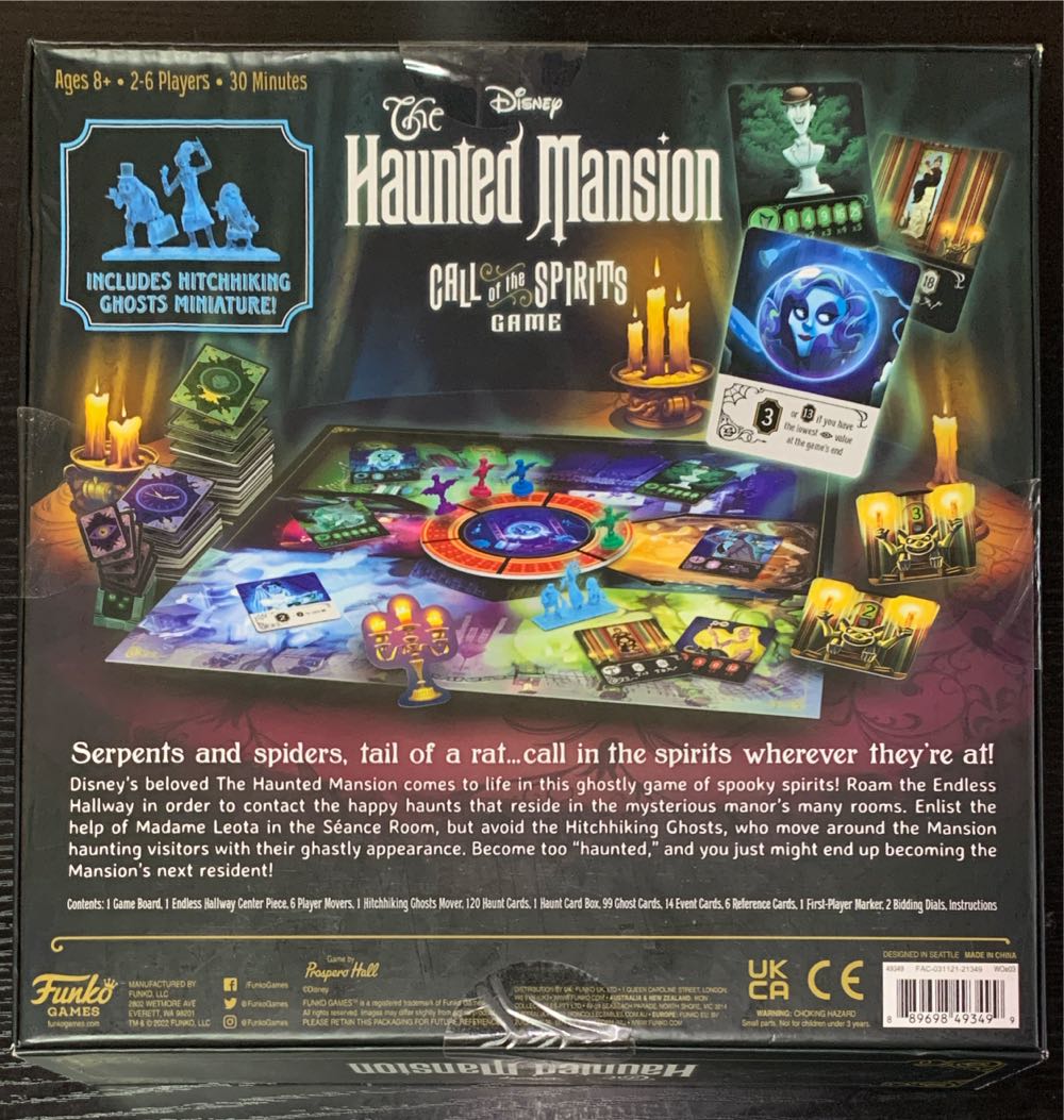 Disney: The Haunted Mansion – Call Of The Spirits Game  vinyl figure collectible [Barcode 889698493499] - Main Image 2