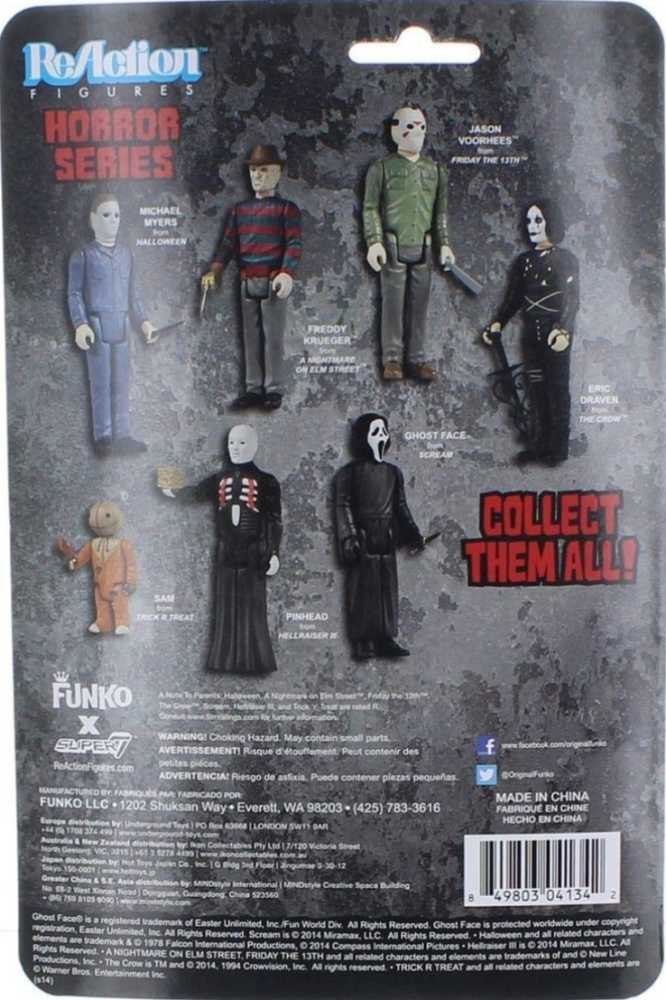 Funko Friday The 13th Jason Voorhees Toy Tokyo Exclusive ReAction  - Friday the 13th vinyl figure collectible [Barcode 849803044282] - Main Image 2