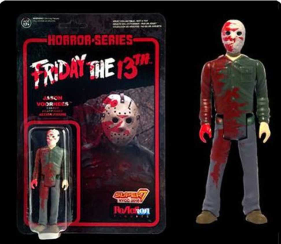 Funko Friday The 13th Jason Voorhees NYCC Bloody ReAction  - Friday the 13th vinyl figure collectible [Barcode 889698114141] - Main Image 3