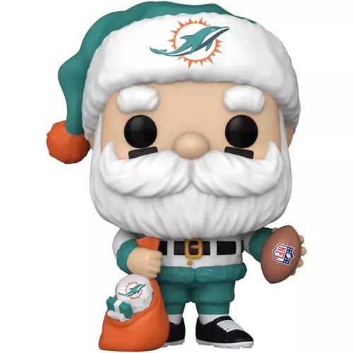 Miami Dolphins: Dolphins Santa - NFL vinyl figure collectible [Barcode 889698852203] - Main Image 2