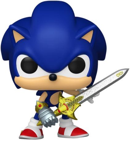 Sonic With Caliburn - Sonic the Hedgehog vinyl figure collectible [Barcode 889698881302] - Main Image 2