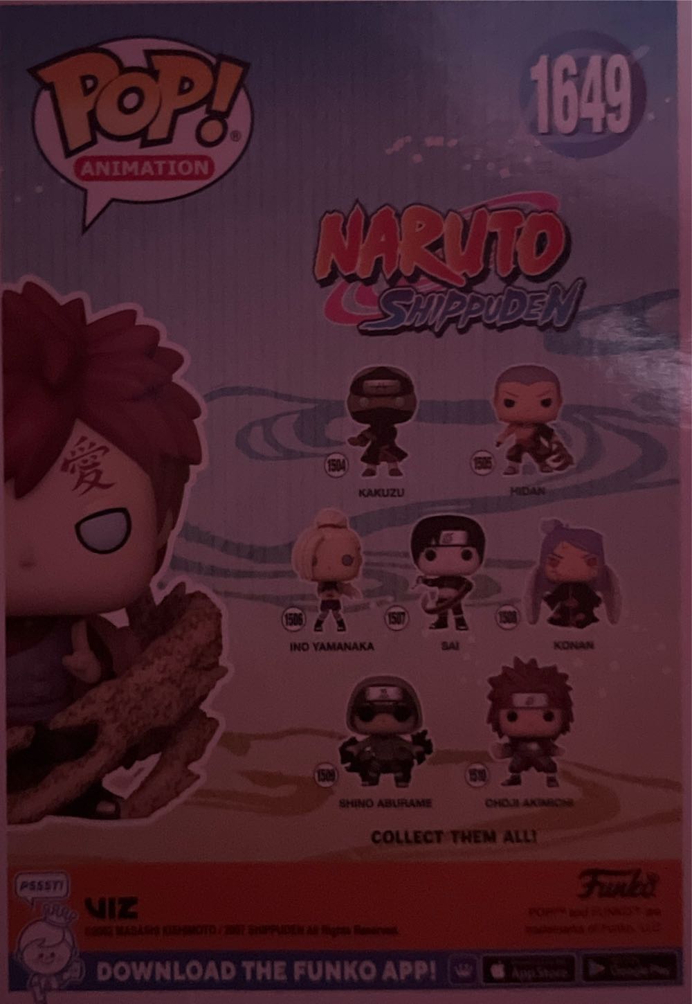 Gaara - Naruto Shippuden vinyl figure collectible [Barcode 889698782616] - Main Image 2