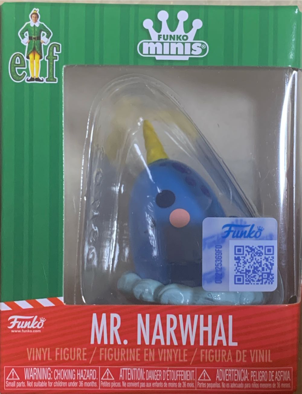 Mr. Narwal (FUNKOminis) - Elf vinyl figure collectible [Barcode 889698872164] - Main Image 2
