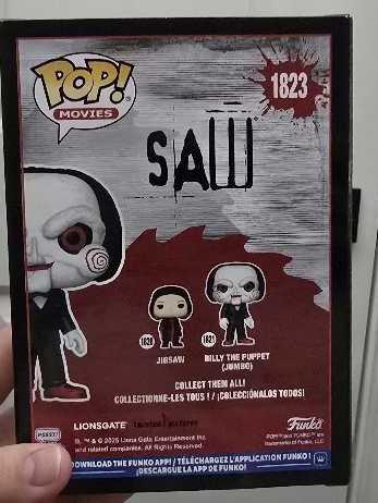 Saw #1823 Billy The Puppet  vinyl figure collectible - Main Image 2