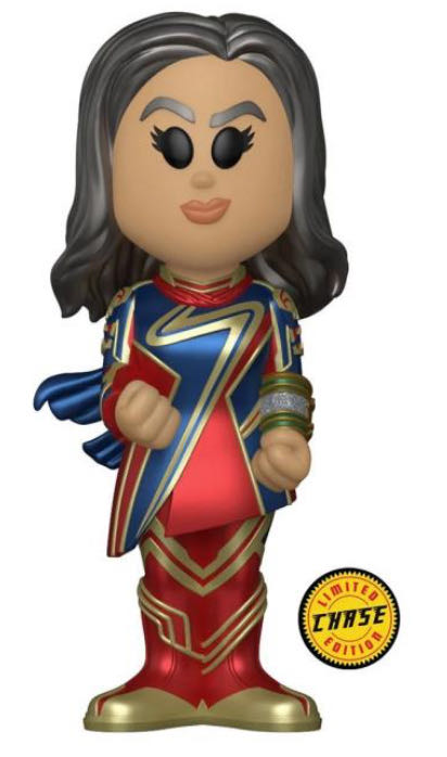Funko Vinyl Soda The Marvels: Ms. Marvel (CHASE)  vinyl figure collectible [Barcode 889698687683] - Main Image 3