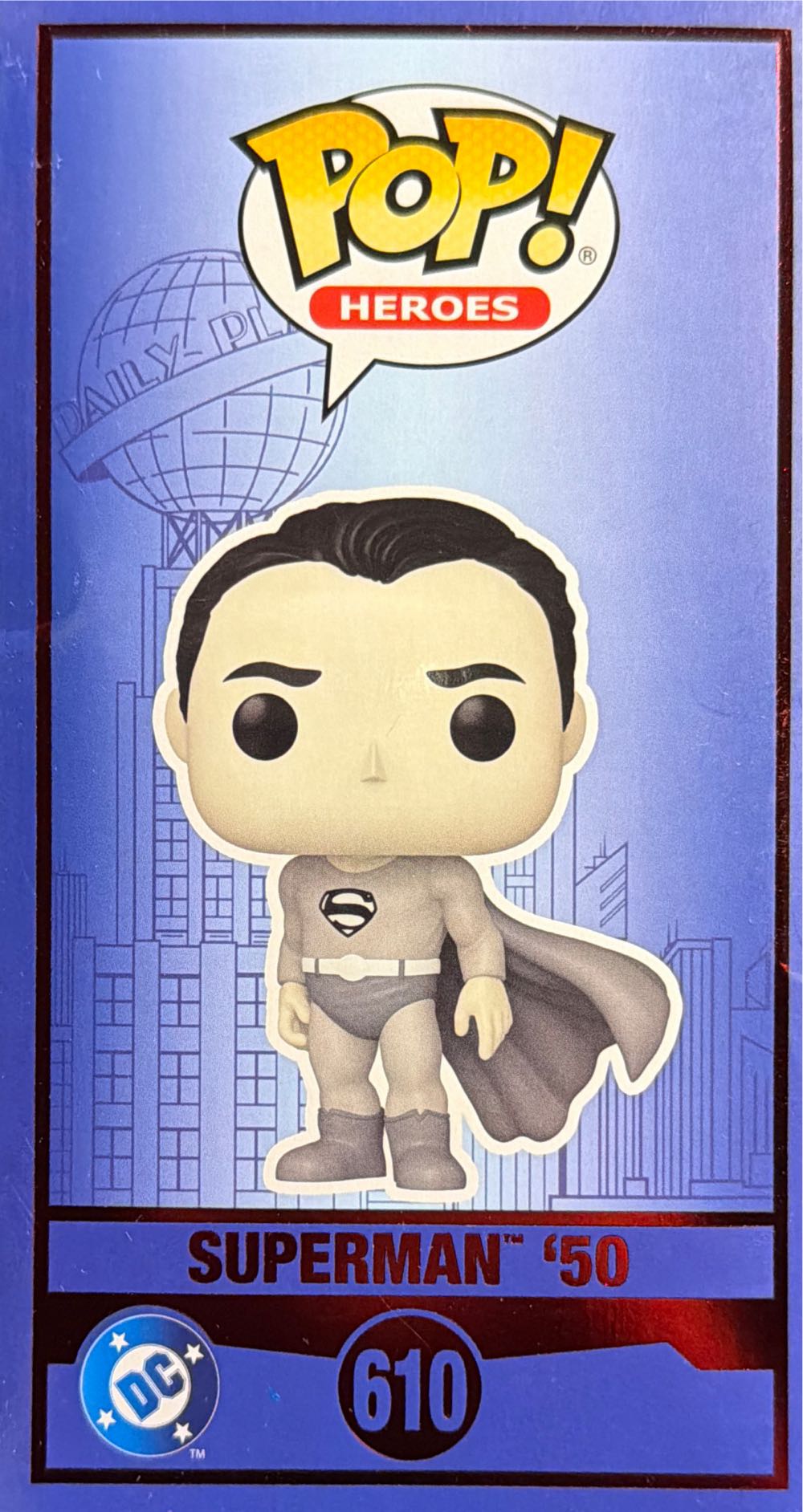Funko Pop Superman 610 George Reeves - DC Universe vinyl figure collectible [Barcode 889698862295] - Main Image 2