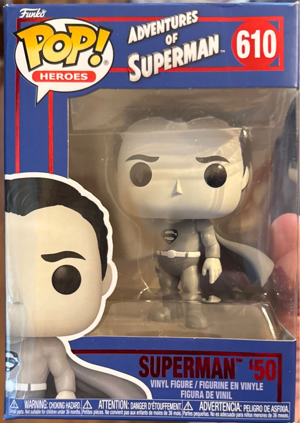 Funko Pop Superman 610 George Reeves - DC Universe vinyl figure collectible [Barcode 889698862295] - Main Image 4