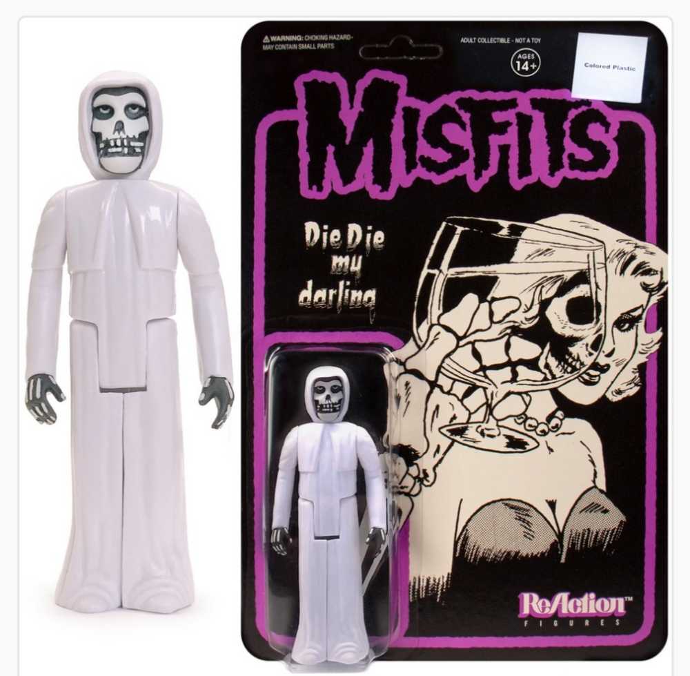 Super7 Misfits Die Die My Darling The Fiend White - Misfits vinyl figure collectible [Barcode 840049806863] - Main Image 3