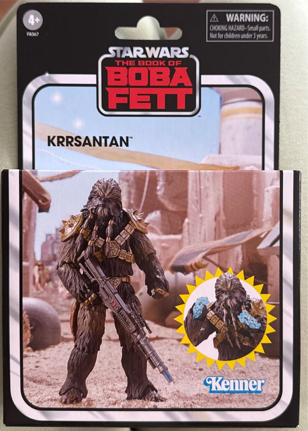 Krrsantan - Star Wars: Book of Boba Fett vinyl figure collectible [Barcode 5010996174666] - Main Image 2
