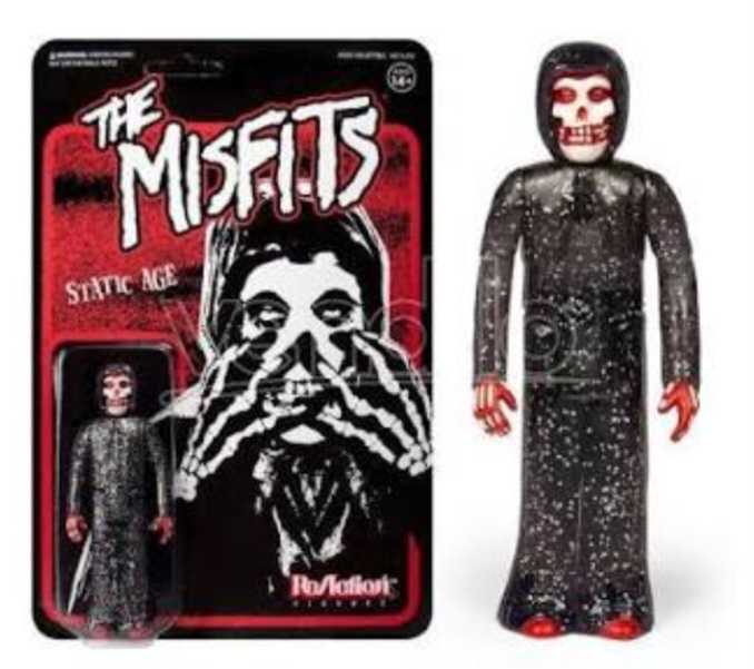 Super7 Misfits Static Age The Fiend Black Sparkle - Misfits vinyl figure collectible [Barcode 811169036058] - Main Image 4