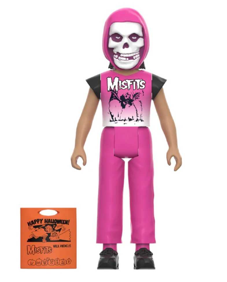 Super7 Misfits Halloween Kids The Fiend Pink - Misfits vinyl figure collectible [Barcode 840049833081] - Main Image 3