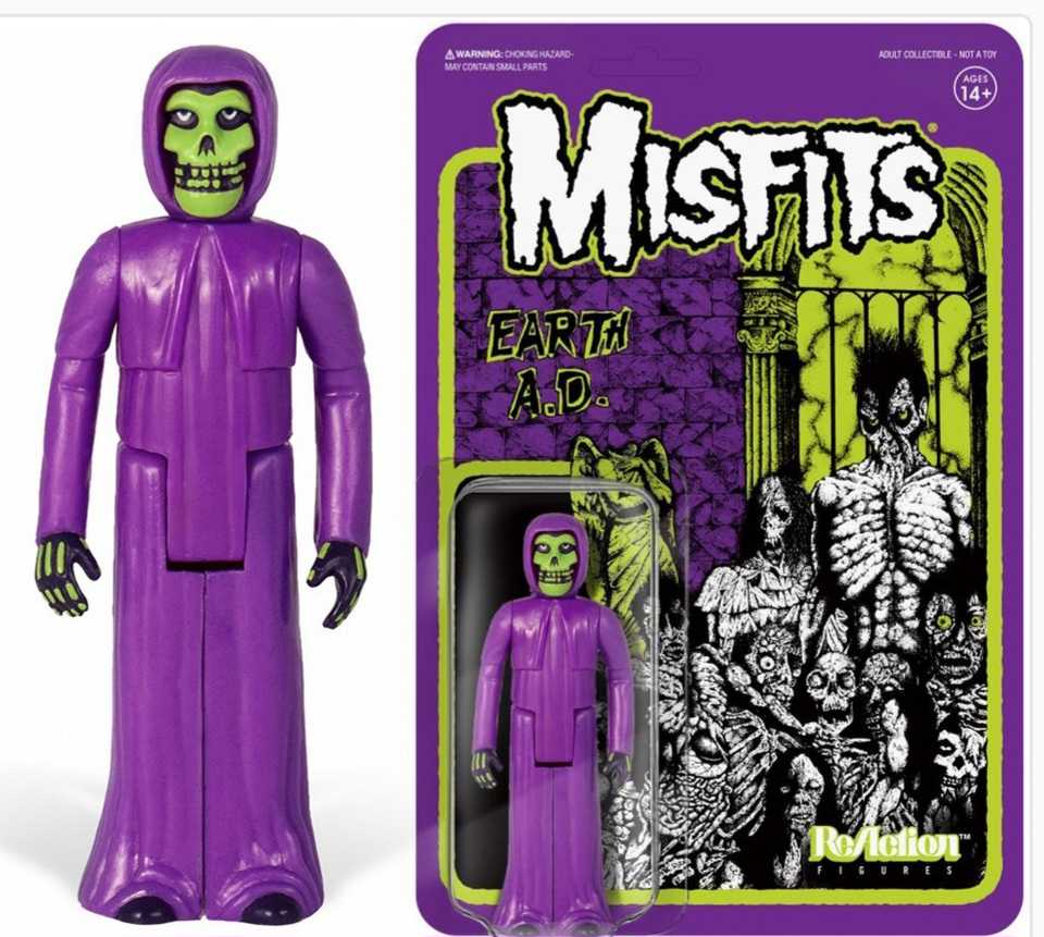 Super7 Misfits Earth A.D. The Fiend Regular  - Misfits vinyl figure collectible [Barcode 811169030582] - Main Image 4