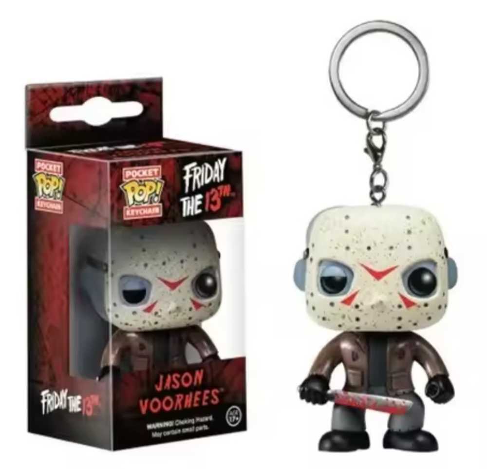 Funko Pocket Pops Keychain Friday The 13th Jason Voorhees  - Friday the 13th vinyl figure collectible [Barcode 12502042776] - Main Image 4