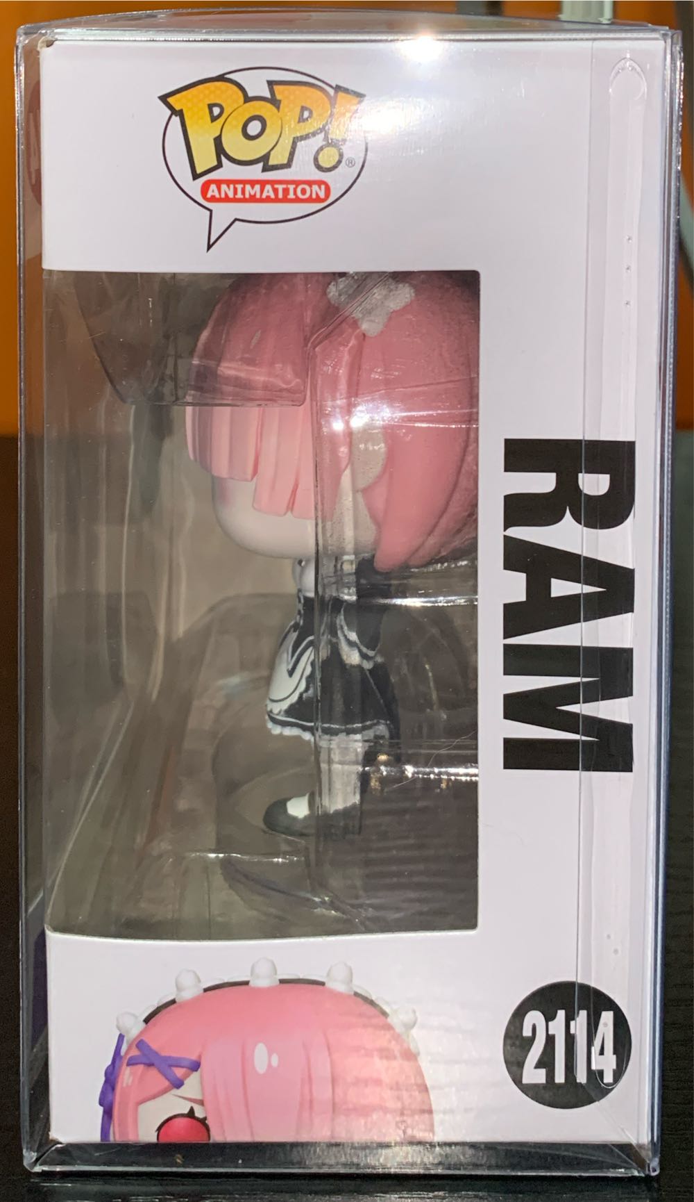 Funko Pop! Animation: Re: Zero Ram Collectable Vinyl Figure Gift Idea Official Merchandise Toys For Kids & Adults Anime Fans Model Figure For Collectors And Display  vinyl figure collectible [Barcode 889698865128] - Main Image 2