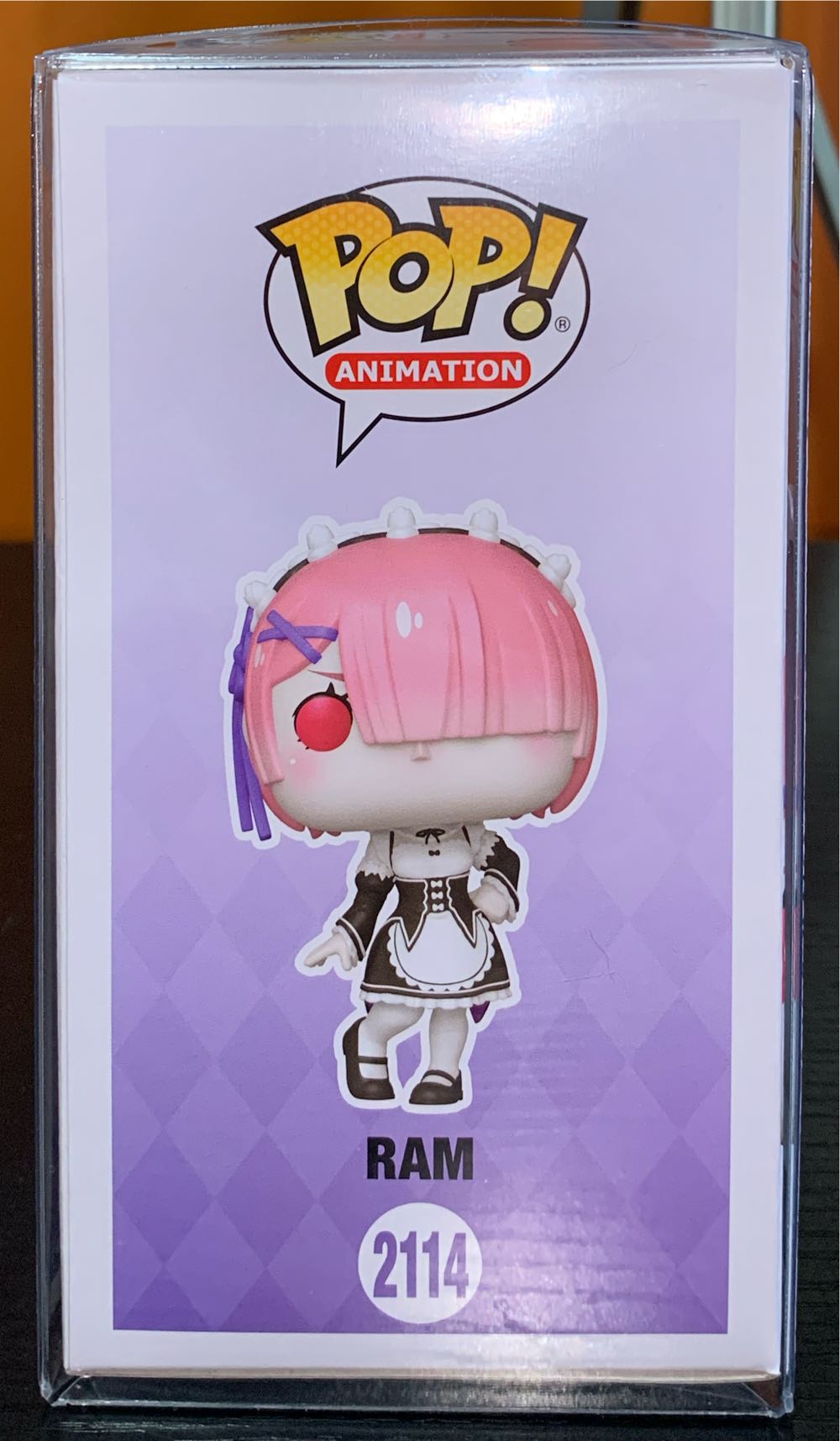 Funko Pop! Animation: Re: Zero Ram Collectable Vinyl Figure Gift Idea Official Merchandise Toys For Kids & Adults Anime Fans Model Figure For Collectors And Display  vinyl figure collectible [Barcode 889698865128] - Main Image 4
