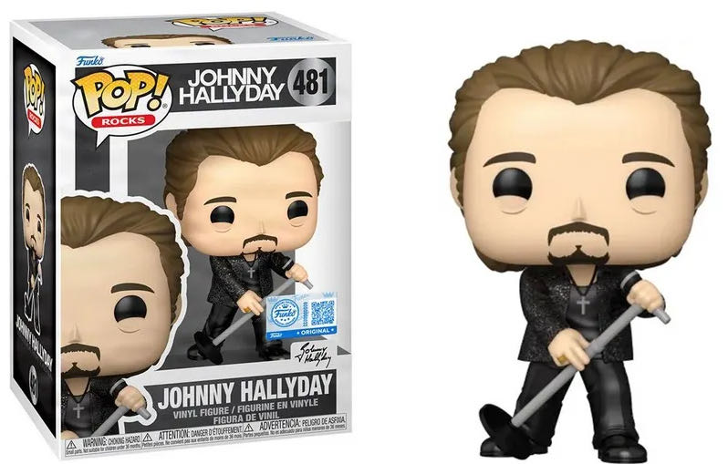 Johnny Hallyday -481- Johnny Hallyday  vinyl figure collectible [Barcode 889698821612] - Main Image 2