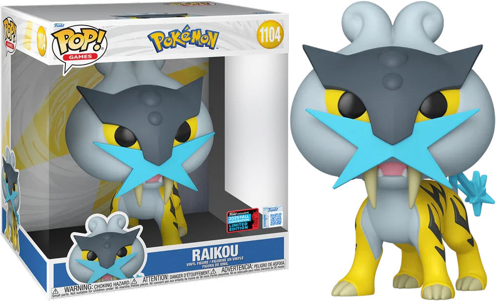 Raikou - Pokémon vinyl figure collectible [Barcode 889698787864] - Main Image 2