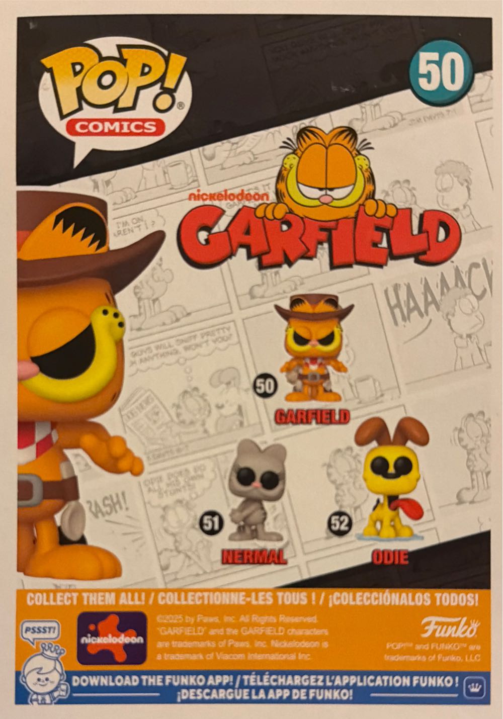 Garfield -50- Garfield  vinyl figure collectible [Barcode 889698864145] - Main Image 2