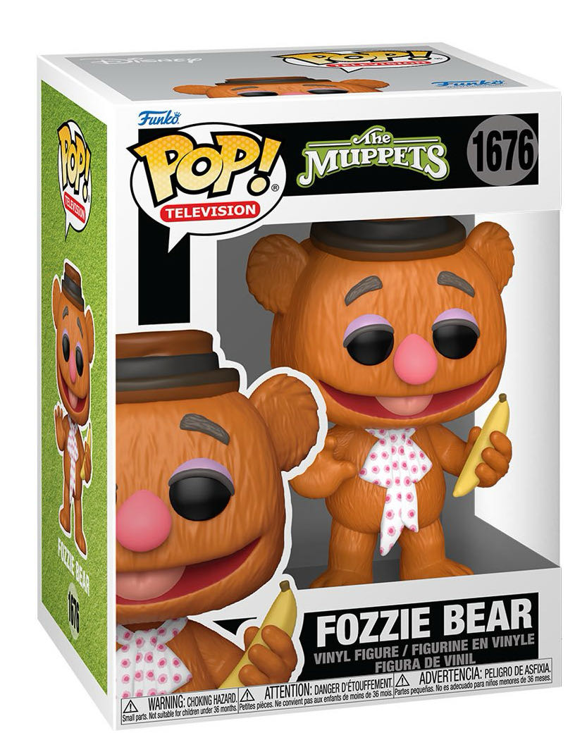 Funko Pop! Tv: The Muppets Fozzie Bear Collectable Vinyl Figure Gift Idea Official Merchandise Toys For Kids & Adults Model Figure For Collectors And Display - The Muppets vinyl figure collectible [Barcode 889698862363] - Main Image 2
