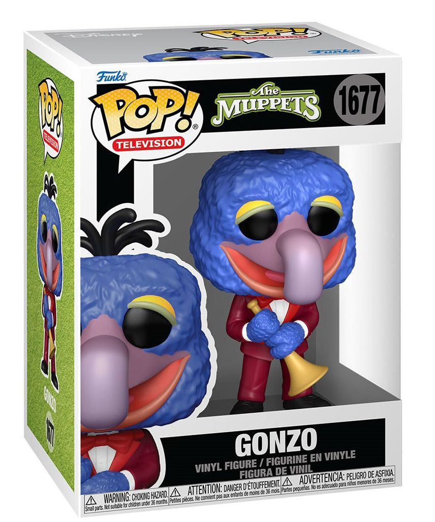 Gonzo - The Muppets vinyl figure collectible [Barcode 889698862370] - Main Image 2