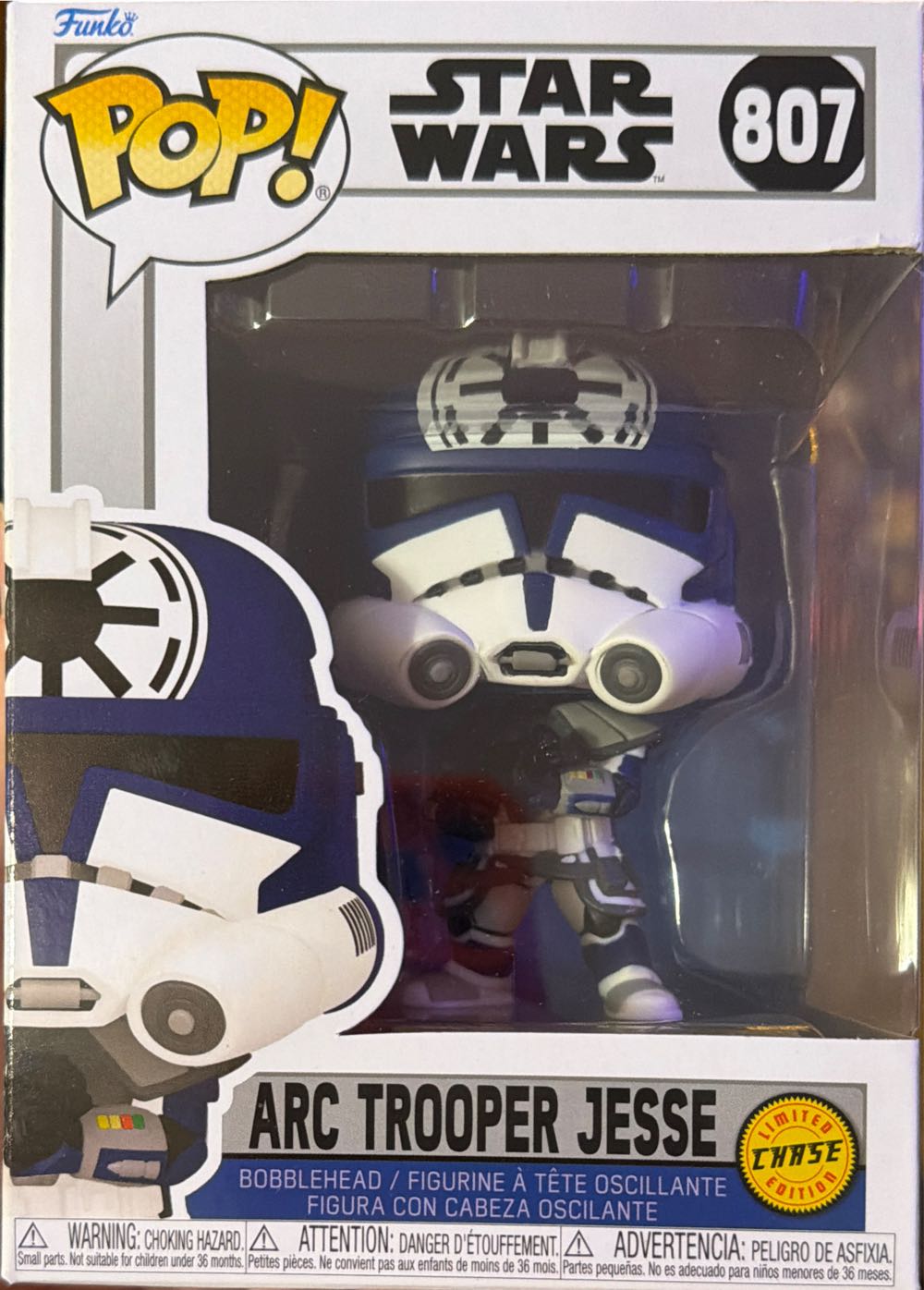 Arc Trooper Jesse - Star Wars vinyl figure collectible [Barcode 889698835459] - Main Image 4