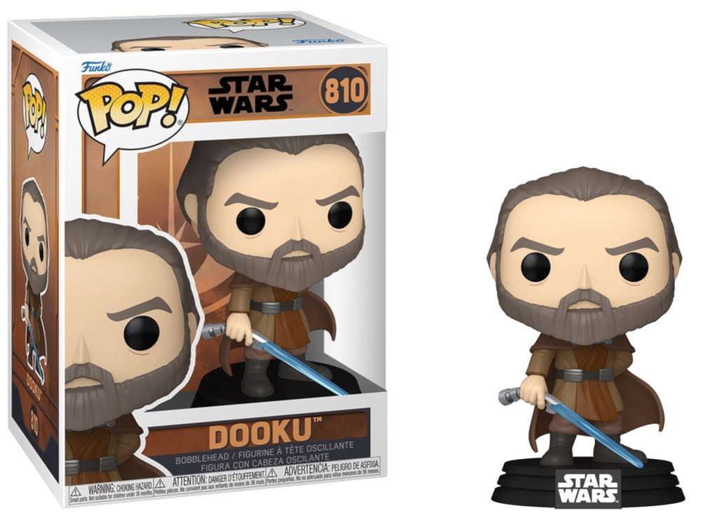 Dooku - Star Wars vinyl figure collectible [Barcode 889698837828] - Main Image 2