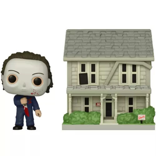 Halloween: Michael Myers With Myers House - Halloween vinyl figure collectible [Barcode 01519677] - Main Image 2