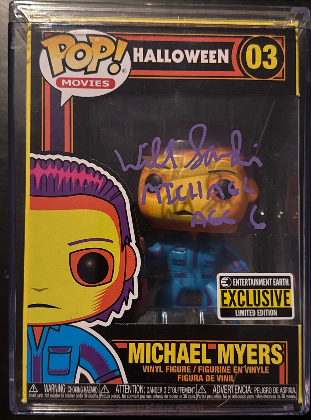 Halloween: Michael Myers (Black light)(Auto) - Halloween vinyl figure collectible - Main Image 3