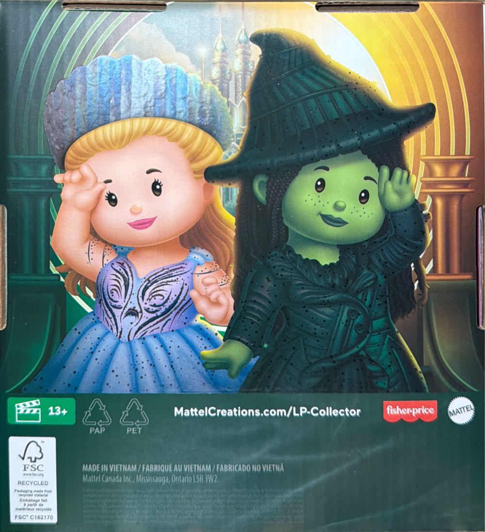 Wicked x Little People  vinyl figure collectible [Barcode 194735294466] - Main Image 2